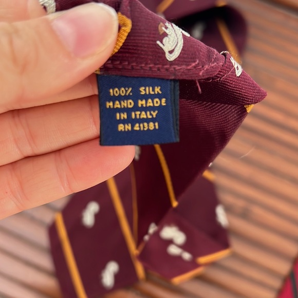 Vintage Rugby & Co Ltd Silk Tie Bundle - Picture 7 of 9